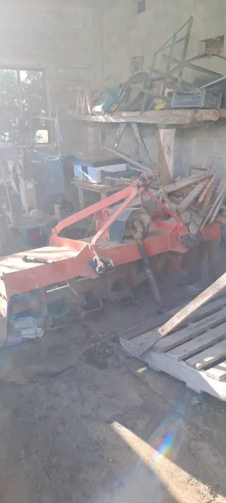 Tractor Same Explorer 70 + Rotobator + Astilladora