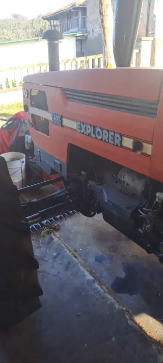 Tractor Same Explorer 70 + Rotobator + Astilladora