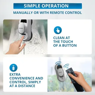 Robot Limpiacristales POWELL 3000Pa