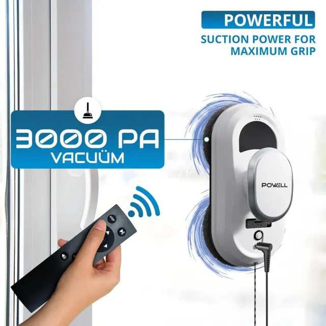 Robot Limpiacristales POWELL 3000Pa