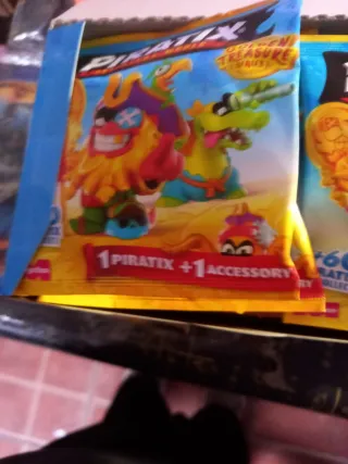 BOLSAS Piratix Aventura Mundo Tesoro Dorado0,85