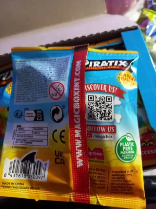 BOLSAS Piratix Aventura Mundo Tesoro Dorado0,85