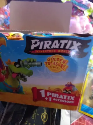 BOLSAS Piratix Aventura Mundo Tesoro Dorado0,85