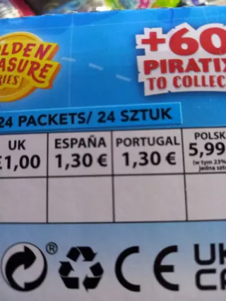 BOLSAS Piratix Aventura Mundo Tesoro Dorado0,85