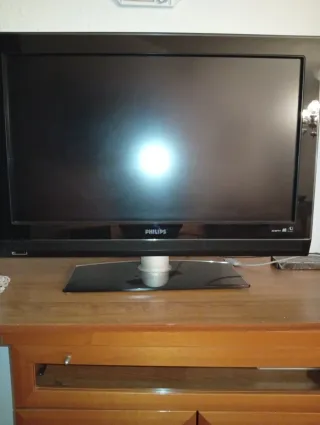 Televisión Philips Negra 35 pulgadas