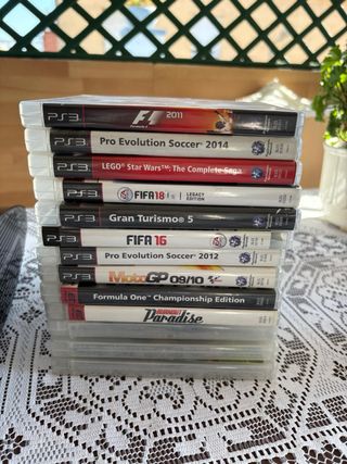 Consola PS3 Retrocompatible + PS4 + Juegos