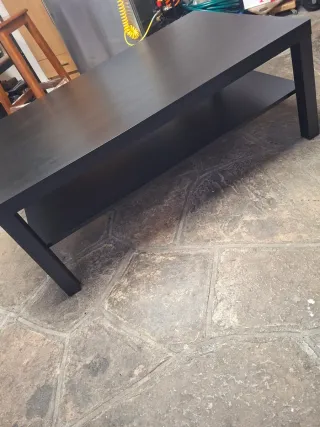 Tavolino da pranzo in legno nero