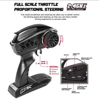 Coche RC 4x4 1:16 40km/h (nuevo sin estrenar)