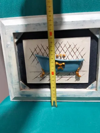 Lote 2 Cuadros Bañeras Decorativas