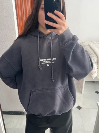 Sudadera Pull&Bear Oversize Talla S