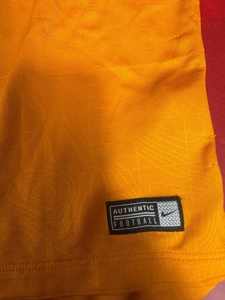 Conjunto Nike Fútbol Azul y Amarillo niño