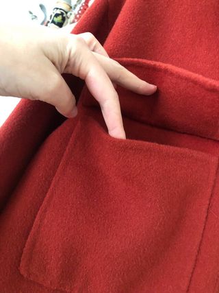 Yerse Chaqueta Oversize Lana Mezcla Talla S