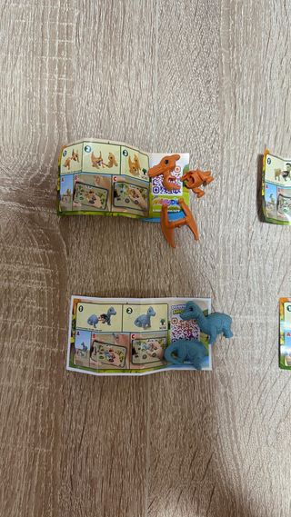 Figuras Kinder Sorpresa Natoons Dinosaurios