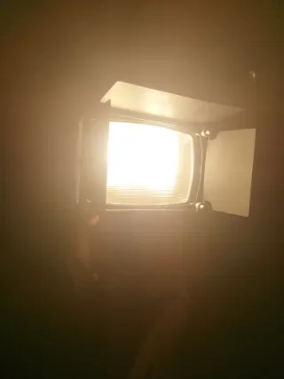 Foco estudio fotográfico tipo antorcha.