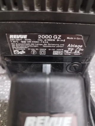 Foco estudio fotográfico tipo antorcha.