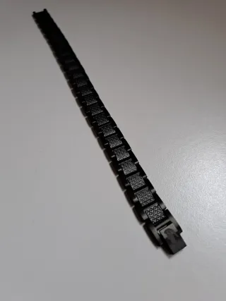 Bracciale Lacoste nero uomo