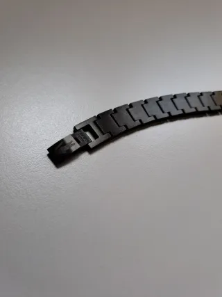Bracciale Lacoste nero uomo
