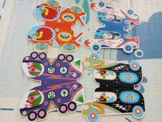 Juego Djeco VROOOM coches