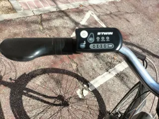 Bicicleta eléctrica con silla para niñ@