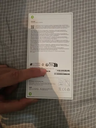 iPhone 16 Negro precintado