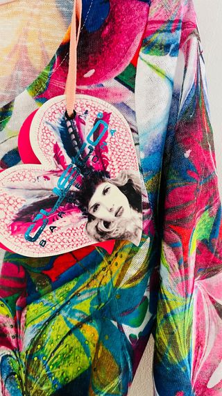 Vestido Custo Barcelona Mini Multicolor Talla M