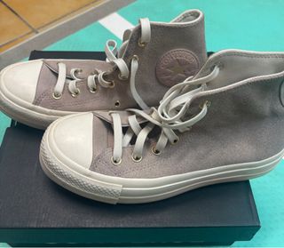 Converse rosas ante talla 37.5