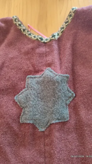 Traje medieval niño hecho a mano 1 año