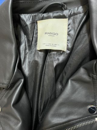 Cazadora Biker Mango Graffiti ed. Especial Talla L