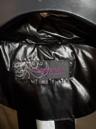 Giubbotto invernale donna nero lucido