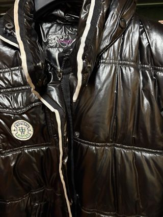 Giubbotto invernale donna nero lucido