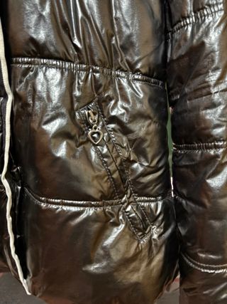 Giubbotto invernale donna nero lucido