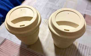 Vasos para llevar de bambú (2 unidades)