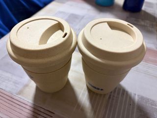 Vasos para llevar de bambú (2 unidades)