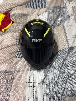 Casco Moto Negro Talla L
