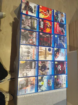 PS4+VOLANTE+VR+3MANDOS+10JUEGOS