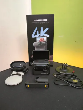 Insta360 Go3s nera 64gb 4k Action Cam