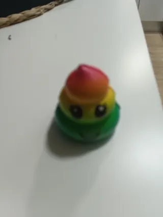 Bola antiestrés arcoíris