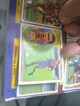 Perfecto y completo Álbum Cromos Liga 96/97