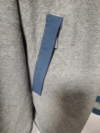 Sudadera Adidas Gris y Azul