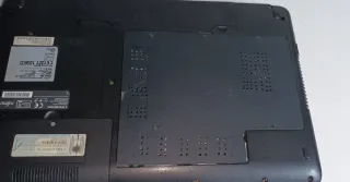 Portátil Fujitsu Plata y Negro