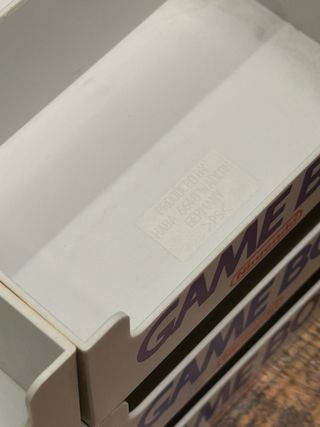 Bandejas expositoras Game Boy Nintendo Originales