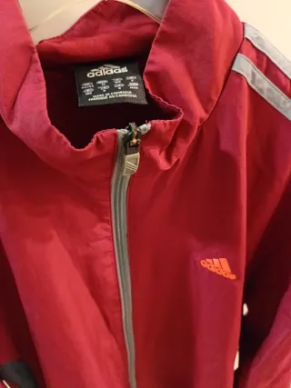 Chaqueta Adidas Vintage Roja
