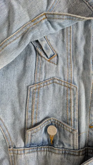 Chaqueta vaquera azul