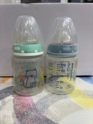 2 Biberones NUK