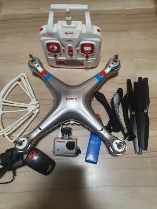 8 Drones Syma X8 varios colores con Mando