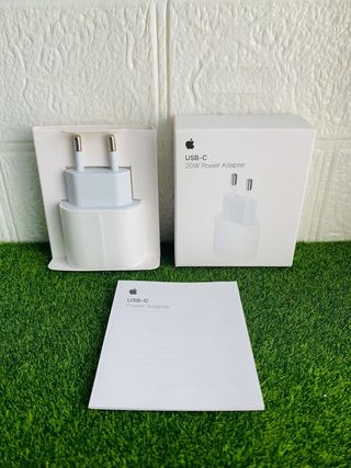 Cargador iPhone Adaptador Corriente Apple USB-C20W