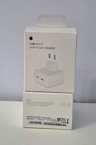 Cargador iPhone Adaptador 35w Dual Original Nuevo