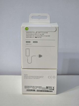 Cargador iPhone Adaptador 35w Dual Original Nuevo