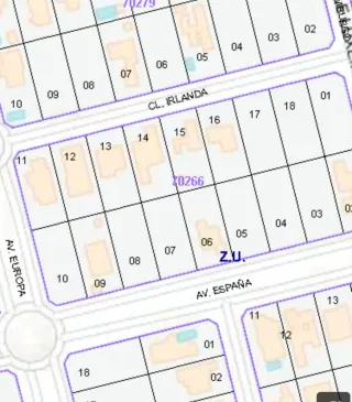 Parcela urbana en laguna de Duero Bosque Real