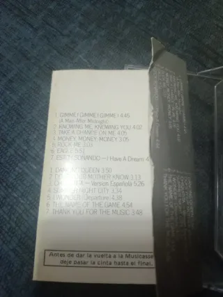 Casete ABBA Grandes Exitos Vol. 2